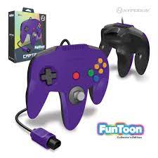 "Captain" Premium Controller for N64 Funtoon Collector's Edition Rival Purple - Hyperkin (X1)